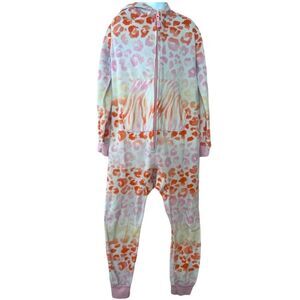 Cat & Jack Leopard Print Onesie Pajamas